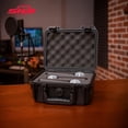 thumbnail image 5 of SKB iSeries Microphone Hard Case, Polypropylene Shell with 3-Slot Foam Interior, Black, 5 of 8