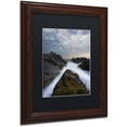 thumbnail image 2 of Trademark Fine Art "On the Rocks" Canvas Art by Michael Blanchette Photography Black Matte, Wood Frame, 2 of 4