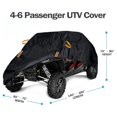 thumbnail image 3 of Cubierta para UTV Macosy impermeable de alta resistencia para 4 a 6 plazas, 3 of 8