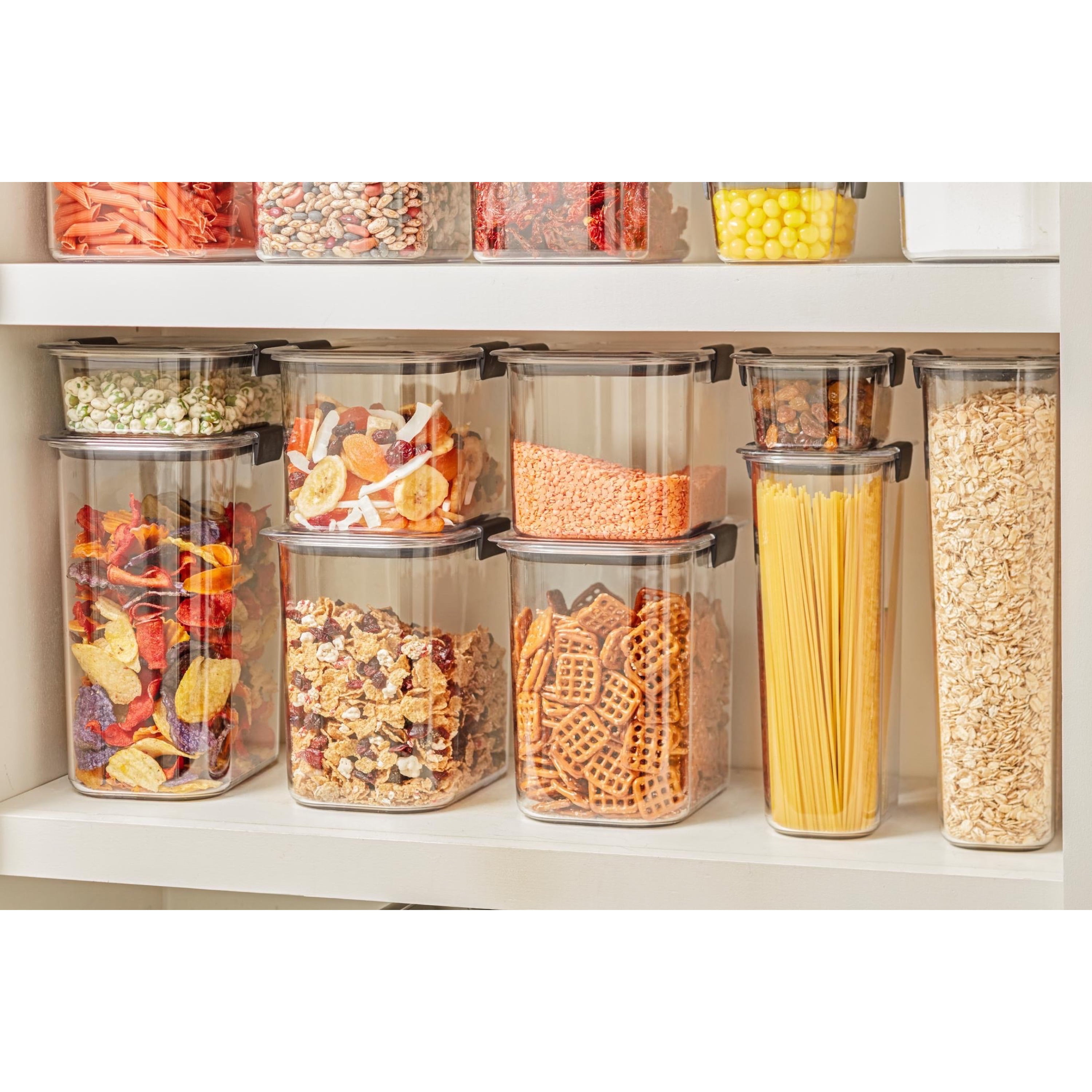 Buy Rubbermaid Brilliance Tritan Set of 7 Pantry Storage Containers