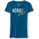 thumbnail image 1 of Aeropostale Mujer Aero Ny Est. Camiseta con adornos 87, azul, extragrande Aeropostale Camiseta adornada, 1 of 1