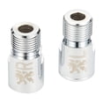 thumbnail image 1 of Extensores de pedales de bicicleta, adaptadores de pedal de eje extensible de 20 mm/0,79 pulgadas, ajustes de brazo de manivela plata Cola Pedal de bicicleta extendido, 1 of 8