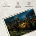 thumbnail image 6 of Elephant Stock Boston Skyline At Night Wall Art - Places Canvas Canvas - 45" x 30", 6 of 8