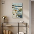 thumbnail image 3 of Eroding Shores Canvas Print Green Wall Decor by Art Remedy, Gallery Wrapped, 20 x 30, 3 of 7