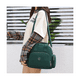 thumbnail image 3 of Bolso De Moda Impermeable Para Mujer Con Carga Usb Portátil Verde, 3 of 3