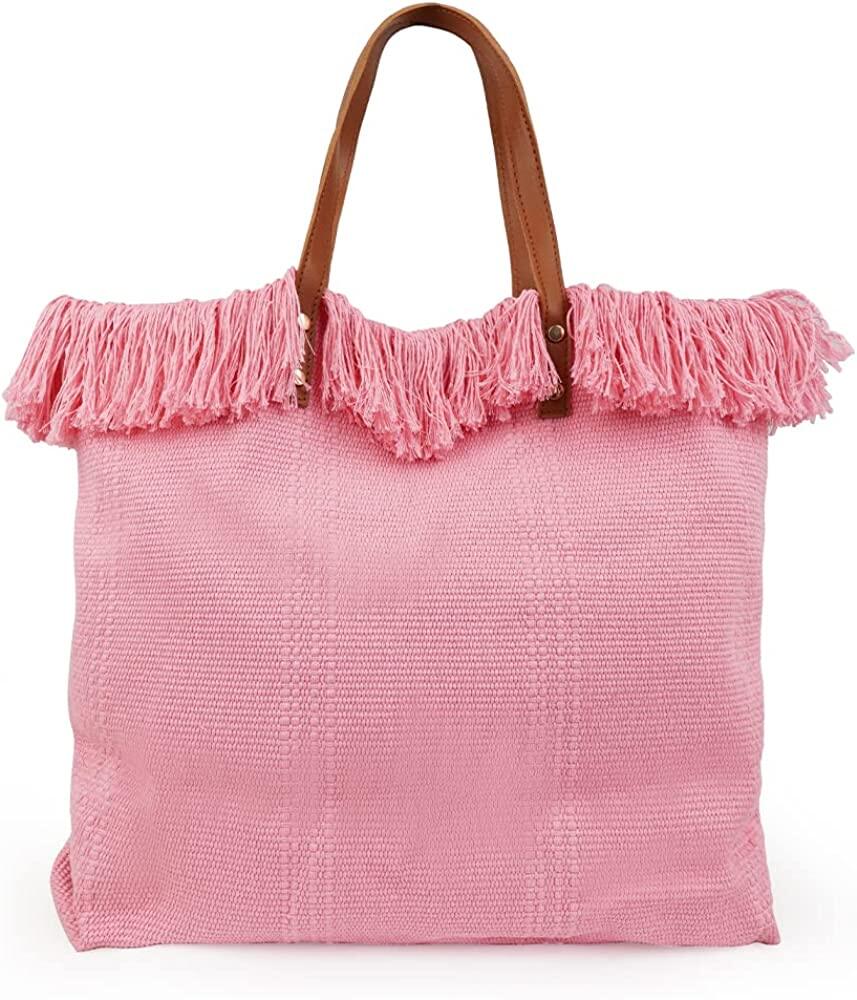 Oversized Beach Bag Extra Large Tote Monogram Applique 