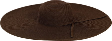 San Diego Hat Company Women's Ultrabraid XL Brim Hat UBX2535, Brown