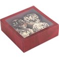 thumbnail image 6 of Clear Window Gift Boxes Burgundy 6" X 6" X 2" 12 Pack Square, 6 of 6