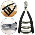 thumbnail image 4 of Herramienta de encordado de bádminton con abrazadera de arranque de tenis de aleación de aluminio negro, 4 of 8