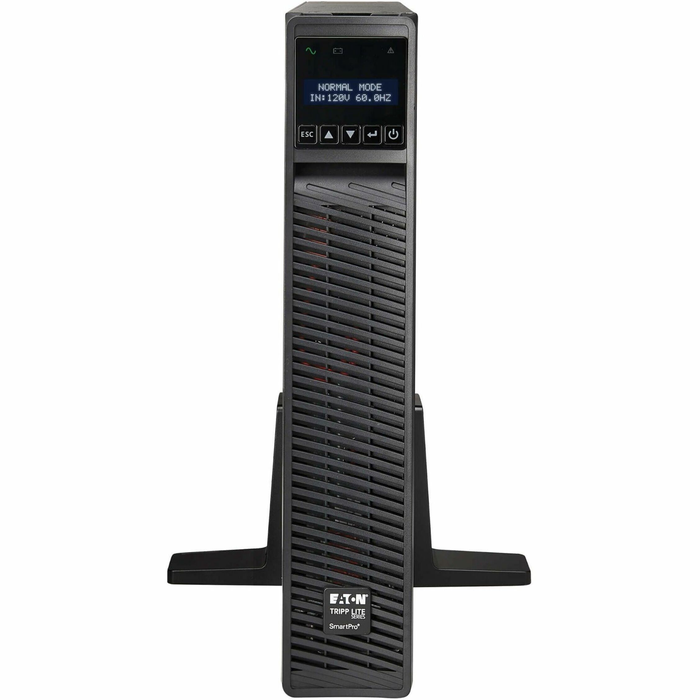 Tripp Lite UPS Smart 1500VA 1350W Rackmount AVR 120V Pure Sine Wave USB DB9 Preinstalled WEBCARDLX 2URM