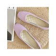 thumbnail image 3 of SIMANLAN Women's Flats Slip on Ballet Flats Comfort Casual Shoes Light Purple 7, 3 of 5