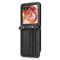 thumbnail image 2 of For Motorola Razr 50 5g/ Razr 2024 5g Case Card Slots Leather Phone Cover With Lanyard, 2 of 5