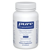 Pure Encapsulations Glucosamine Chondroitin with MSM - Supports Joint Health & Normal Cartilage Formation* - Maintains Enzyme Activity - Gluten-Free & Non-GMO - 60 Capsules