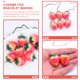thumbnail image 4 of Houderco 10Ud Dijes De Fresa En Resina Para Manualidades Collares Pulseras Y Llaveros Decorativos, 4 of 5