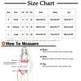 thumbnail image 6 of BSDJILFG 50% Women Plus Size Two-Piece Swimsuit Ruffle High Waisted Bikini Flounce Tummy Bathing Suit Swimwear, 6 of 6