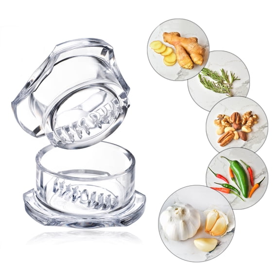 NexTrend Garlic Twister 4th Gen for Ginger/Herb/Nuts, Easy to Clean! (1 Pack)