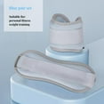 thumbnail image 1 of Pesas para Tobillos, Pulseras de Peso, Ajustables, para Hombres Y Mujeres, Pesas para Muñecas, Correas de Peso para Piernas para Correr, Trotar, Gimna 075 kg x 2, 1 of 8