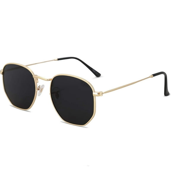 Fashion Polygon Sunglasses Women Men Mirrored Polarized Lens Lightweight Unisex Glasses SJ1072