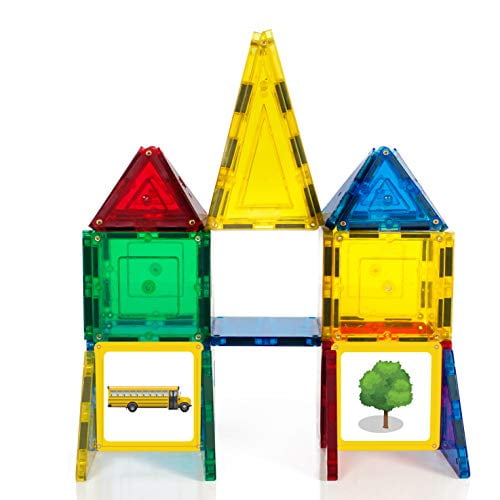 Shape Mags Junior Set 40 Piece 8 Stilemags Included Tiles Set