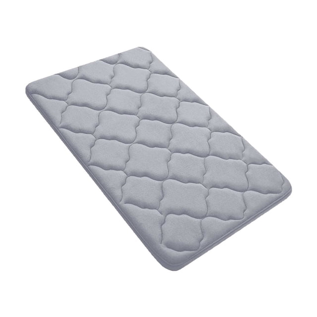 zanvin Bath Mats Memory Foam Bath Mat Rug Ultra Soft Non Slip and Absorbent Bathroom Rug Machine Wash Dry Comfortable Thick Bath Rug Carpet for Bathroom Floor Tub and Shower