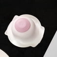 thumbnail image 1 of Protector de dedos para rebanador de alimentos, herramienta portátil, fácil de usar, rallador de verduras profesional, protector de dedos anticortes. Rosa, 1 of 10