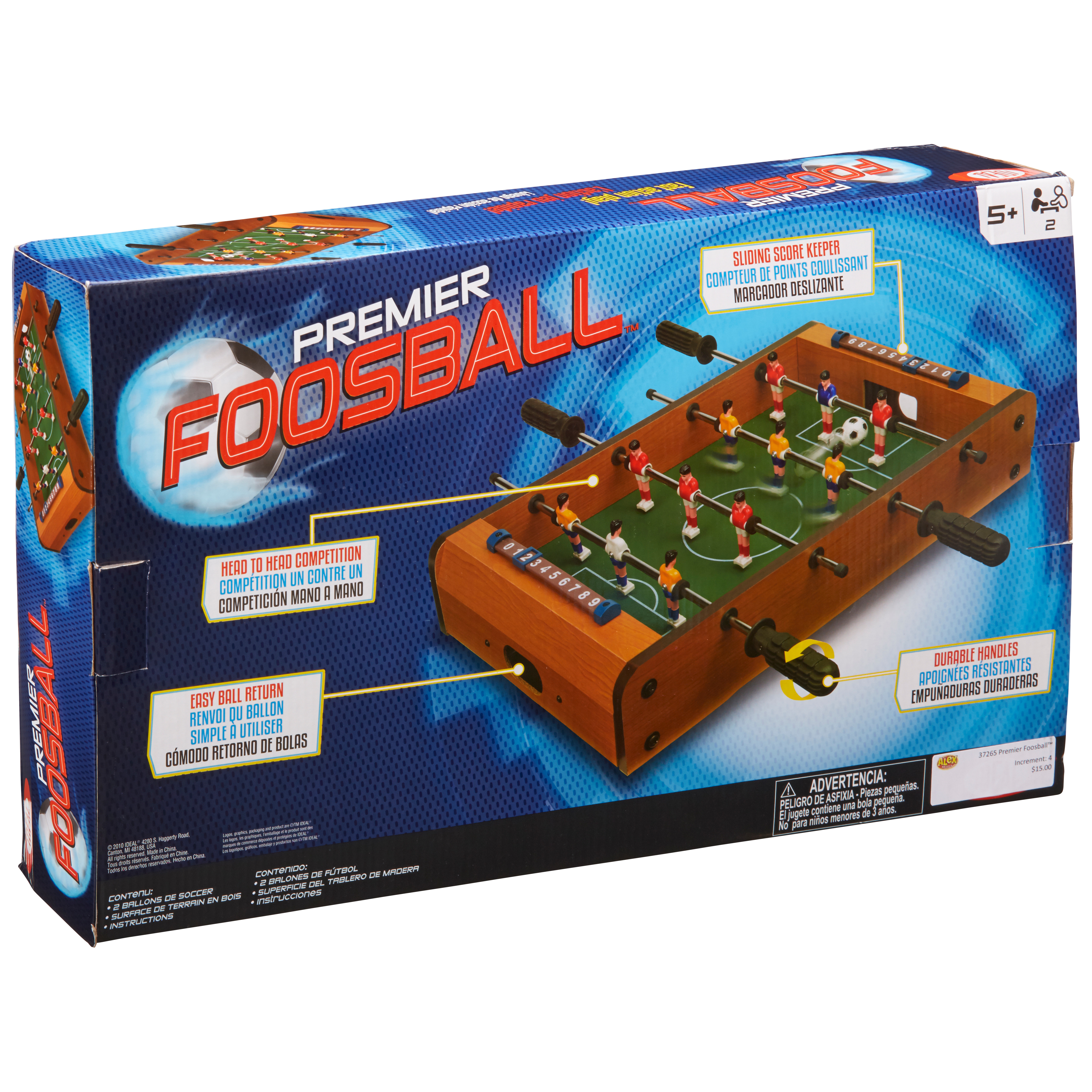 Ideal Premier Foosball Tabletop Game - image 3 of 4
