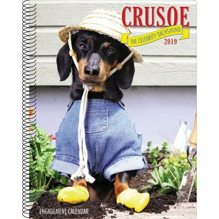 2019 Crusoe Celebrity Dachshund Planner, by Willow Creek