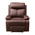 thumbnail image 2 of Betsy Furniture Microfiber Reclining Sofa Living Room Loveseat, 2 of 3