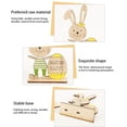 thumbnail image 3 of Injueey Adornos de conejo de Pascua, decoraciones de para fiestas en casa, regalos, suministros de escritorio de conejito, accesorios de Kits de decoración para fiestas Zanahoria, 3 of 6