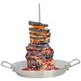 thumbnail image 3 of Vertical Cooking Stand Gyros Bbq Grilling Accessory with 3 Removable Spikes, 3 of 4