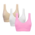 thumbnail image 2 of Intimates Double Women Plus Size Strapless Bra Bandeau Removable Padded Top Stretchy M, 2 of 8
