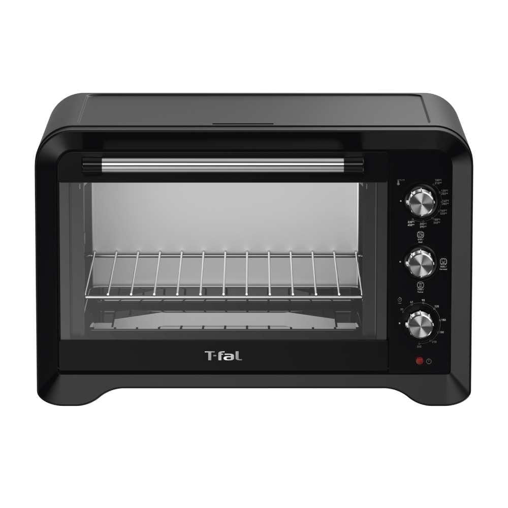 Horno T-fal Extragrande 40L Negro con Parrilla y Charola 1600 W