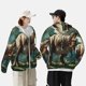 thumbnail image 4 of Fotbe Green Forest Dinosaur Chaqueta con Protección Solar UPF 50+ para Hombre y Mujer, Camisa con Capucha y Bolsillos-Large, 4 of 7