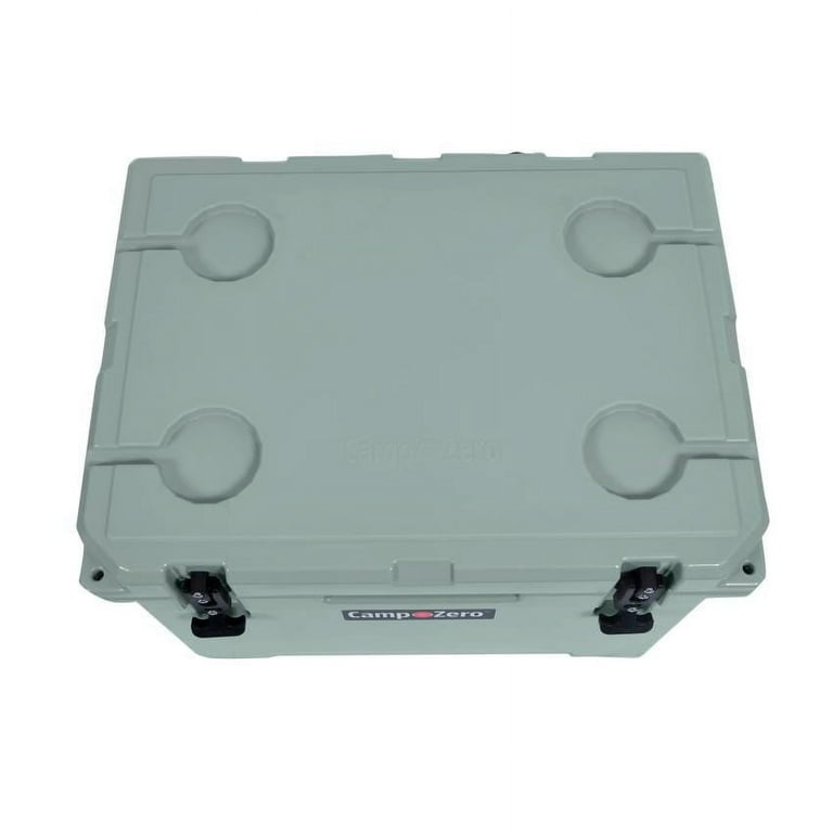 Camp-Zero 40L 42 Quart Premium Cooler With Molded-In Drink Holders