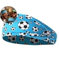 thumbnail image 1 of Bandeau de Sport pour Hommes et Femmes, Bandeau Anti-Transpiration pour Entraînement Physique Course Cyclisme Randonnée Yoga Football Exercice, 1 of 6