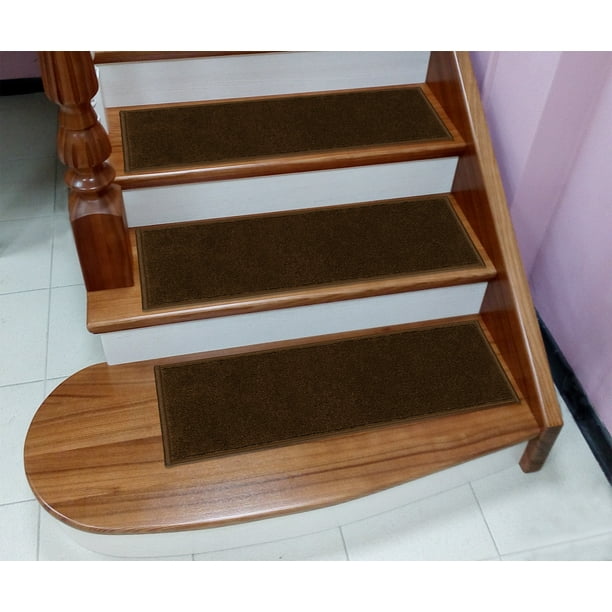 Soft NonSlip Carpet Stair Treads, 9" X 26"