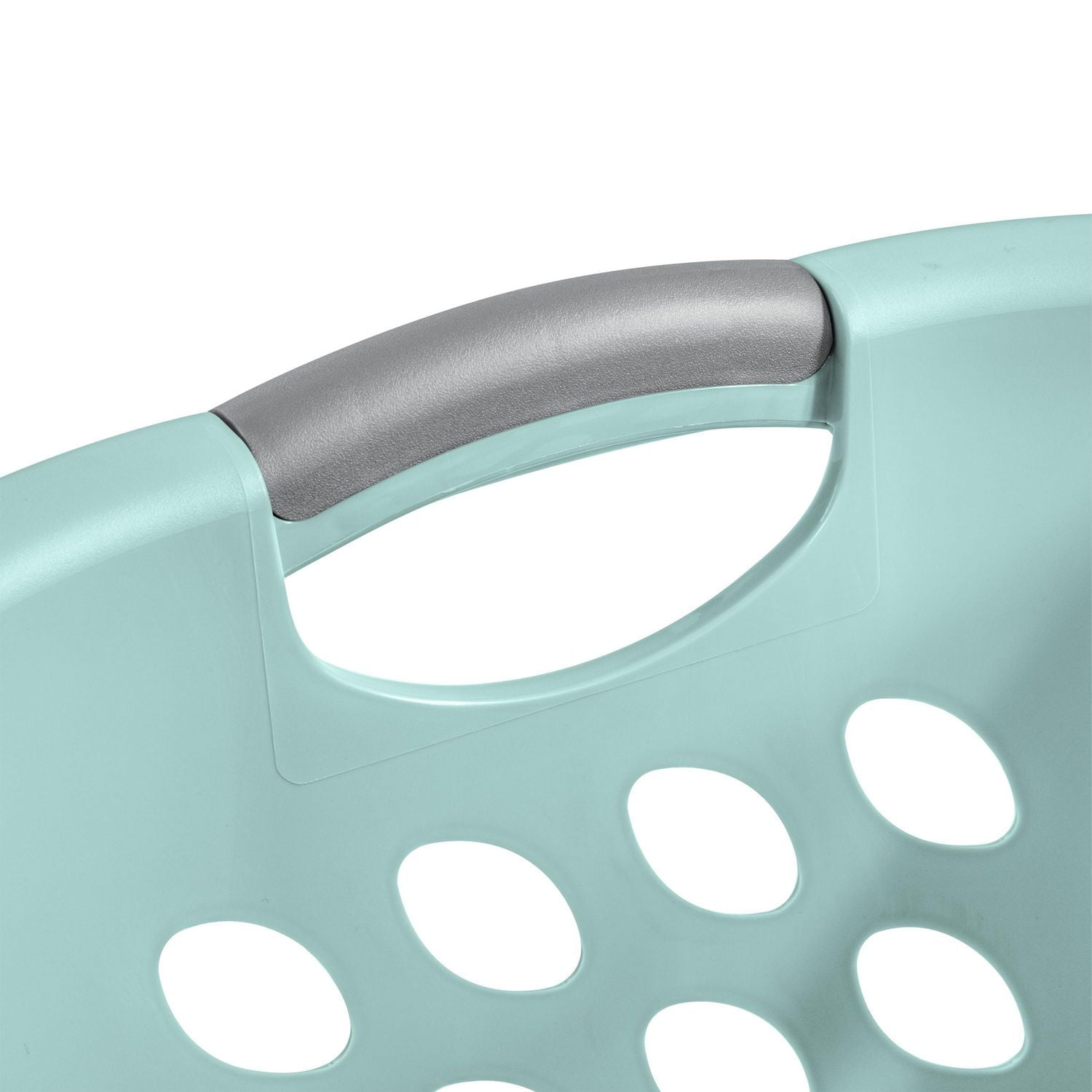 Sterilite Hip Hold Aqua Laundry Basket, 44 L