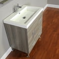 thumbnail image 5 of Alya Bath Ripley 30" Modern Wood 4-drawer Vanity with Acrylic Sink in Gray, 5 of 5