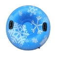 thumbnail image 1 of Snow Tube 47 Inch Snow Sled for Kids and Adults Inflatable Snow Tube Made by, 1 of 8