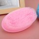 thumbnail image 1 of Cepillo de champú para bebés masajeador de cabello y cuero cabelludo cepillo de champú cepillo de baño de silicona exfoliante cepillo de masaje para el cuidado del cuero ANGGREK Otros, 1 of 8