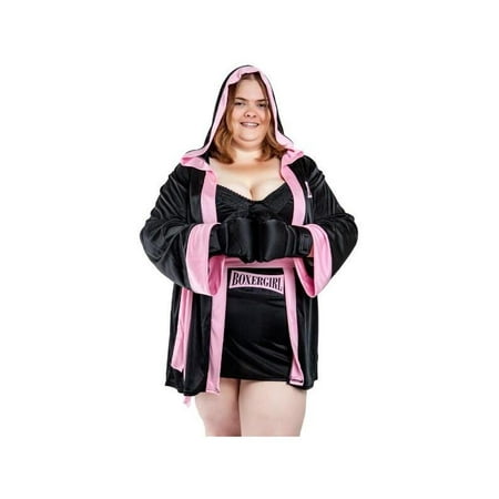Adult Plus Size Sexy Boxer Costume