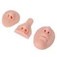 thumbnail image 4 of Flexible Nose Model, 3D Silicone Nose Model Set Safe Convenient Versatile  For Nasal Ring Nail Display Light Skin Color,Medium Skin Color,Dark Skin Color, 4 of 8