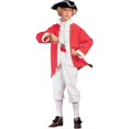 thumbnail image 1 of Disfraz de Capitán Colonial Infantil Funsies Rojo Talle Grande, 1 of 1