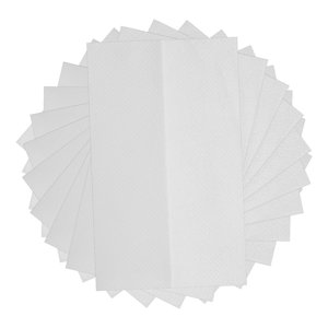 LEEYNEER 200 Pcs Medical Paper Towels 23.00X22.50X0.10CM White
