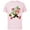 Soft Pink, variant on Disney Vintage Goofy Holiday Presents - Short Sleeve Cotton T-Shirt for Adults -Customized-Athletic Heather