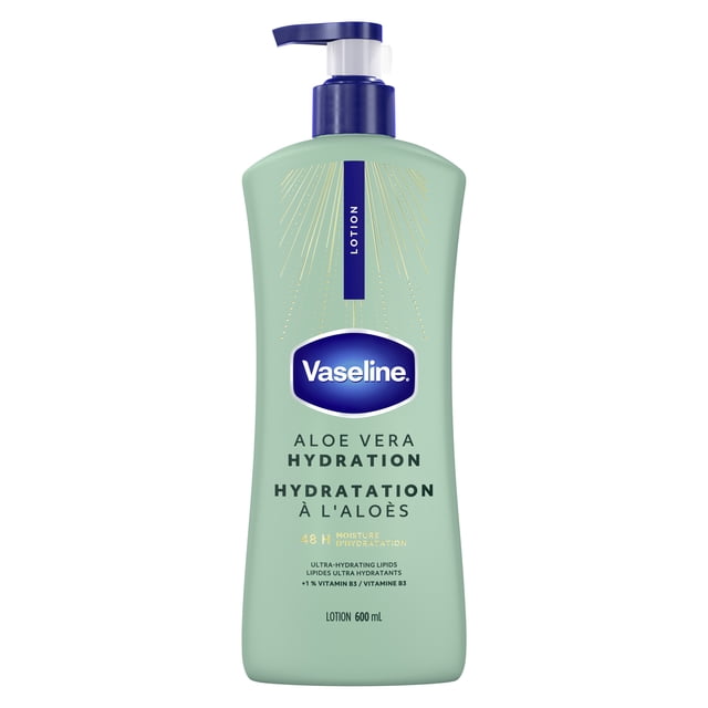 Vaseline Intensive Care™ avec 48 H d'Hydratation Hydratation à l'Aloès Lotion pour le Corps