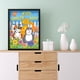 thumbnail image 5 of Cuadros Decorativos Tres gatos 5D DIY Diamond Painting Kits Resina Ronda completa Likrtyny embutido en tela, 5 of 9
