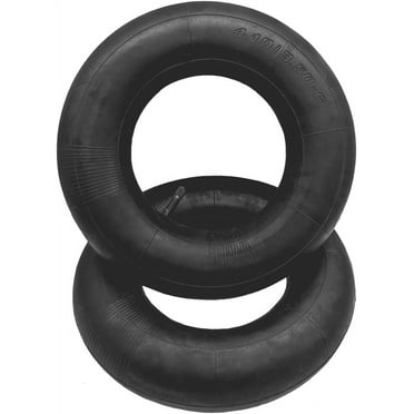 2 Packs 3.50/4.00-6 Inner Tire Tube with TR13 Valve Stem Fit 4.10/3.50-6 13x4.00-6 13x5.00-6 145/70-6 for Hand Trucks, Dollies, Wheelbarrows, Lawn Mowers, Trailers and Generators