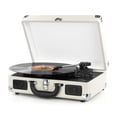 thumbnail image 1 of Reproductor de discos de vinilo BR, tocadiscos inalámbrico Bluetooth de 3 velocidades, 1 of 7