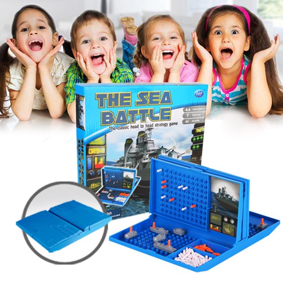 Series Game Strategy Classic Toy Board Sea for Retro ship Game Education Multicolor Toys and Hobbies Gift